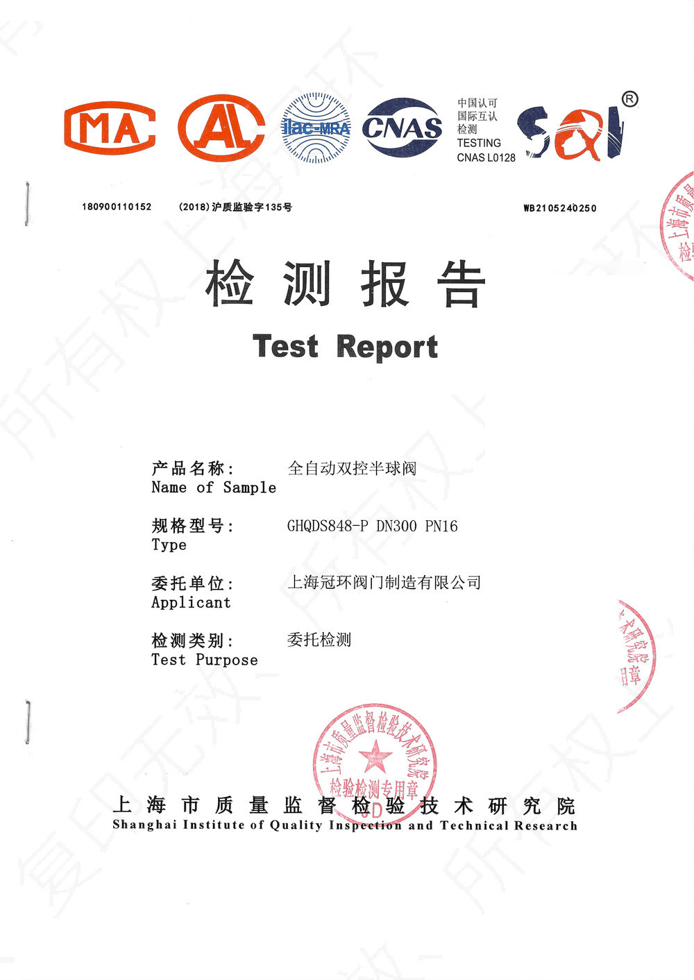 Test report 21